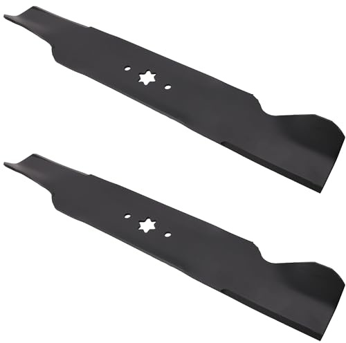 Remplaçant pour MTD 96 Jeu de Lames pour Tracteur Tondeuse 97 cm Remplaçant pour MTD 742-0610 742-0675 742-04084 742-0646