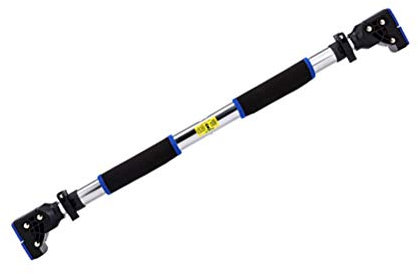OLSKFUH Klimmzugstangen, Reckstange für den Türrahmen, Klimmzüge für den Flur, Trainingsgerät mit Widerstandsbändern für den Innenbereich, 118-150 cm, Tragkraft 200 kg