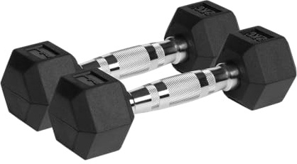 Rebel Hanteln Gusseisen Gummierte HEX 2x2 kg RBA-2325-02