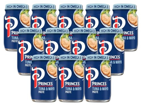 PS Tuna and Mayo High in Omega 3 Sandwich Paste 75g Jar Free from Artificial Colours and Flavours (Pack of 12)