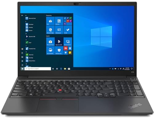 Lenovo Thinkpad E15 Gen 2 Business Laptop, 15.6-Inch FHD (1920x1080), AMD Ryzen 5 4500U, 16GB RAM, 512GB SSD, QWERTY Keyboard, Windows 11 Pro (Renewed)