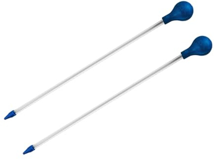 BESTonZON 2 pièces Tube Alimentation Organique Acrylique Distributeur Liquide Engrais pour Aquarium Récif Marin et Plantes Eau Douce
