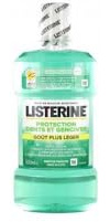 Listerine Bain Bouche Protection Dents/Gencives Gout Leger Bouteille 500 ml