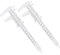 Plastic Vernier Caliper Gauge,2 PCS 150mm 6 Inch Calipers Measuring Tool Vernier Measuring Eyebrow Caliper Micrometer Measurement for Precision Measurements Outside Inside Depth