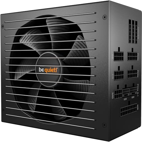 be quiet! Straight Power 12 1200W, ATX 3.0, 80 Plus Platinum, nahezu unhörbarer Silent Wings Lüfter, für PCIe 5.0 und PCIe 6+2 Grafikkarten, 2X 12VHPWR Kabel enthalten, BN339