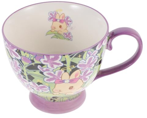 MUCKLILY Tasse Céramique Avec Poignée Pour Café Mug Adorable De Parfait Pour Bureau Et Maison