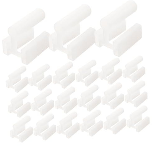 KONTONTY 100 Stück Baby Proofing Outlet 3-polige Steckdose Einfach Zu Installierende Steckdosenschutzvorrichtungen Für Home Office Garage