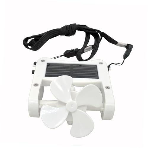 IMIKEYA Mini Solar Powered Fan Usb Cooling Fan for Camping Climbing Outdoor Activities -saving Portable with Versatile Sun-powered Performance