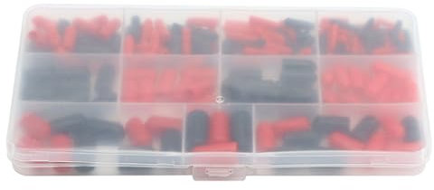 LfrXtra Conjunto Cubierta Aislamiento 160pcs con Fácil Identificación Aislamiento Instalación para Cables Y Tuberías