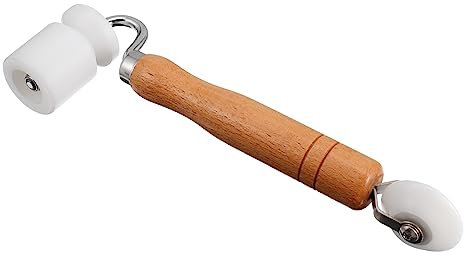 STOBOK Nahtroller Mit Holzgriff Für Tapeten Und Vinyl Konstruktionsroller Bauwerkzeugsatz Langlebiges Walzenrad Für Effektives Und Verbesserte Haftung