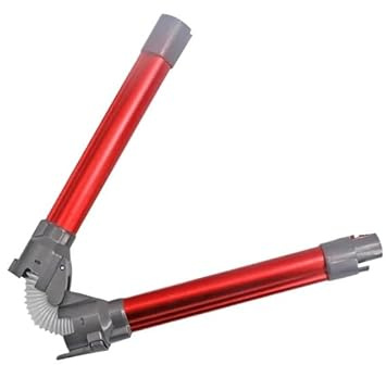 Aspirapolvere Senza Fili, Tubo Flessibile, Portatile, Accessori, Asta Di Prolunga Pieghevole, Compatibile Con Dyson, V10 V11(Red)