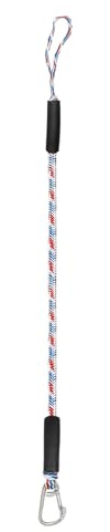 Corde d'amarrage pour Bottes - Corde extérieure élastique Robuste avec en Acier Inoxydable, Corde d'amarrage Solide, pour mer, rivière, Neige, Luge, Natation, Ski Nautique, Kayak
