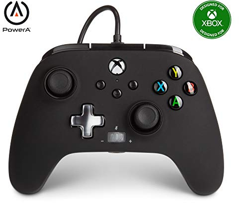 PowerA Enhanced Wired Controller for Xbox - Black Gamepad, Wired Video Game Controller, Gaming Controller, Xbox Series X|S