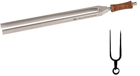 Sonic Energy Planeten Therapie Stimmgabel – Meistergabel 128 Hz / C3 – Für Meditation, Klangheilung, Entspannung – Inkl. Baumwolltasche (TTF-128)