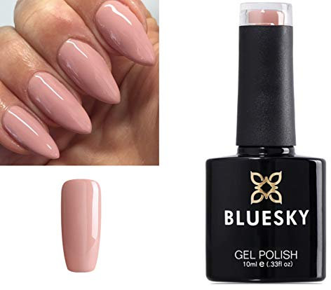 Bluesky GEL NAIL POLISH LATTE NUDE PINK Nail CS27 UV LED Soak Off 10ml (Requires Drying under UV/LED Lamp)