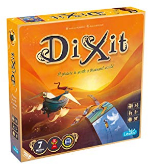 Asmodee | Dixit – The Dreamlike Storytelling Board Game for 3–8 Players | Simple to Learn with Stunning Art & Brilliant Creativity | For Games Nights, Family Gatherings & Parties | Ages 8+ | 30 Mins