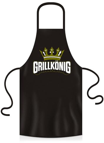 YORA Grillschürze für Männer Vatertagsgeschenk - Kochschürze lustig [inkl. Urkunde] - lustige Geschenke zum Vatertag - Geschenkideen Opa & Papa - Lustig