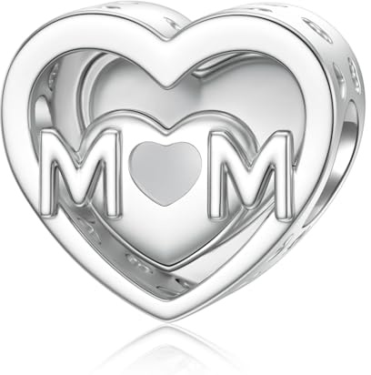 Silber Charm für Pandora Mutter Schwester Tochter Frau Oma Charm Familie Rose
