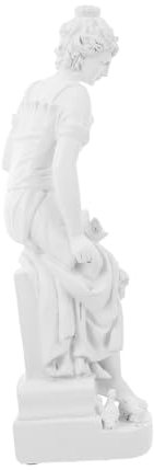 Mobestech Scultura Dea in Resina Effetto Decorazione Casa Versatile Per Soggiorno Studio Ufficio Statuetta d Arte Per Interni