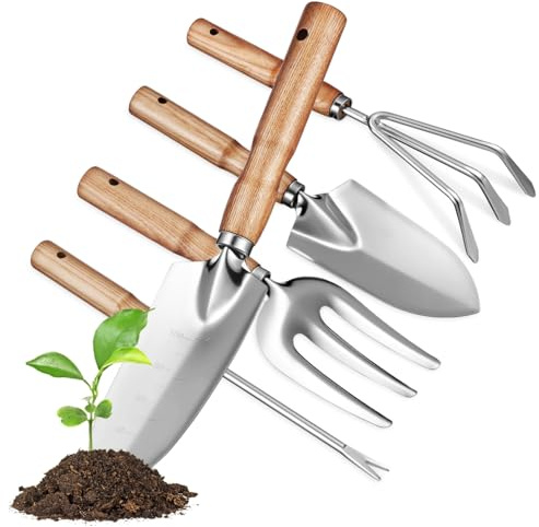 ibasenice Outils De Jardinage Truelles pour Femmes Kit Outils De Jardinage Acier Inoxydable