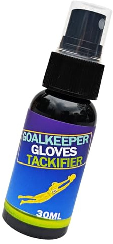 Colle Gants De But - 30ml Booster d'Adhérence pour Football,Spray Adhésif Ballon Cuir Caoutchouc Textile Chaussures Sport - Entraînement Compétition Adultes