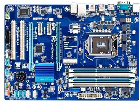 moderkort Fit For GIGABYTE GA-Z77P-D3 Desktop Moderkort Z77 Socket LGA 1155 I3 I5 I7 DDR3 32G ATX UEFI BIOS Original Z77P-D3
