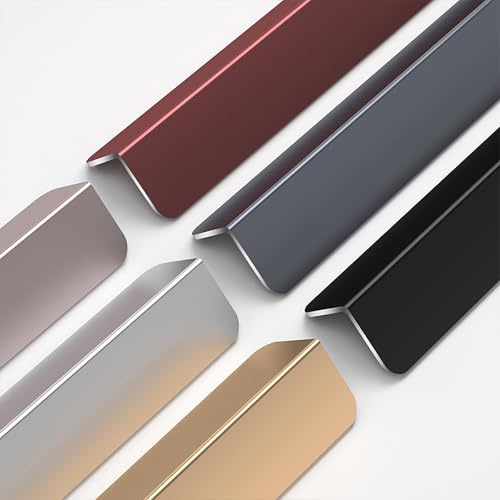 Kakelklipp, hörnskydd i aluminium, golvtröskel övergångsremsa, metallkanter för kant av dörr fönster bord möbelskåp