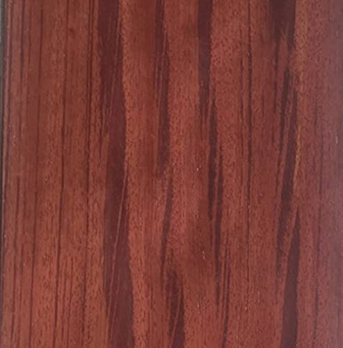 Aibote Feuille de Placage en Bois de Palissandre Rouge Naturel (18 x 250 cm) pour Rénovation de Meubles pour Haut-Parleurs Vitrines Tables étagères de Cuisine (Broché)