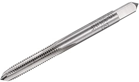 sourcing map Gewindefräser 10-32 UNF M42 HSS 3 gerade Fluten Gewindebohrer 2B Toleranzklasse