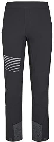 Ziener Herren NAWO Softshell-Hose | Skitour, Nordic, Winddicht, elastisch, funktionell, Black, 60