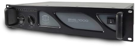 Amplificateur sonorisation DJ - BM Bmsonic BMS-1000-2 x 500W - Technologie MOSFET avec Ventilation Continue