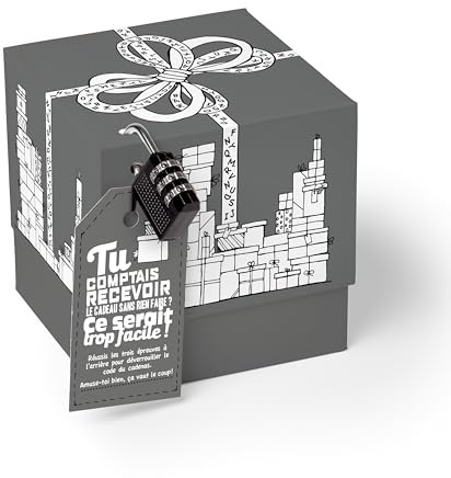 SURPRISA Rätselbox Geldgeschenke Verpacken, Geburtstagsgeschenk, Knobelbox