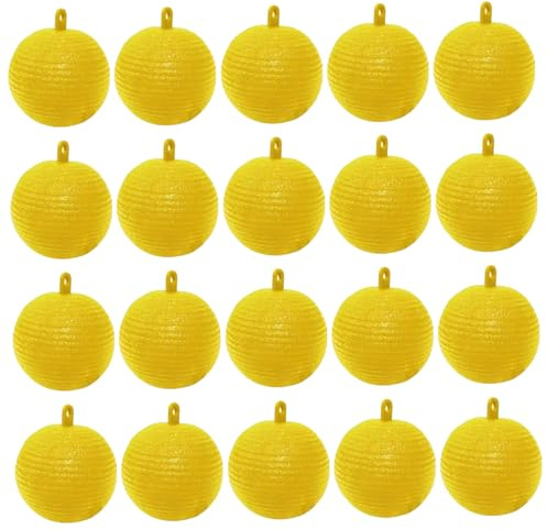 20pcs Piège à mouches fruitiers collante, 3 pouces Piège à mouche de fruits collants, capteur d'insectes extérieur pour pots fleurs, balcons, chantiers, vergers, pièges jaunes pour moucherons de pl