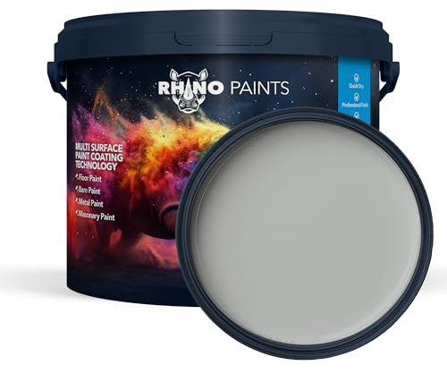 RHINO PAINTS PU350 Industrial Grade Polyurethane Coating, 20L, For Concrete flooring, Metal and Timber Quick same day dispatch