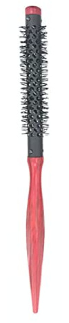 1PC Mini Soft Boar Bristle Styler Small Round Hair Styling Brush Non-slip Grip Hair Comb Blow Dryer Curling Roll Hairbrush For All Types