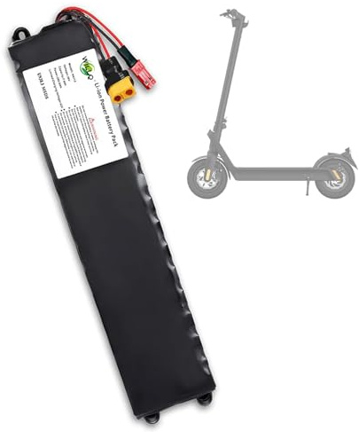 WILLQ Batteria Monopattino Elettrico 36V 7.8AH Batteria Litio Bici elettrica per Motore Monopattino Elettrico 280.8Wh 7800mAh Accessorio di Ricambio Bicicletta con Spina JST + XT30