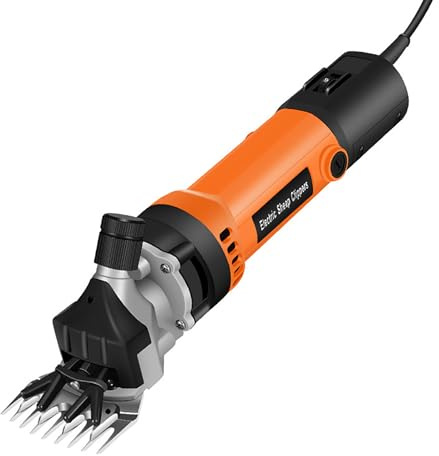 Tondeuse professionnelle pour moutons, tondeuse électrique pour bétail, tondeuse pour animaux pour moutons, alpagas, chèvres et autres, 6 vitesses, tonte intensive pour bétail agricole