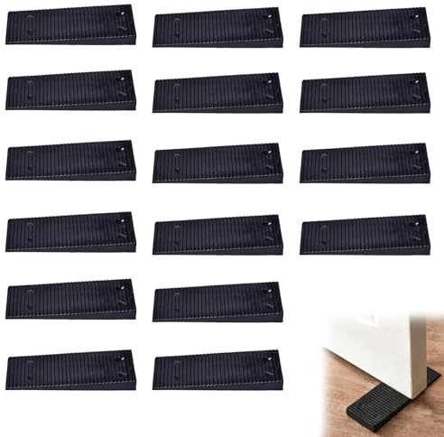 Cunei livellatori plastica 16 Pezzi spessori Regolabili 8x3x0,8 cm per mobili casa Ufficio ristrutturazione riparazioni Fai da Te