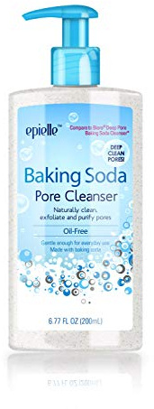 Epielle Baking Soda Pore Cleanser | Oil-Free, Gentle Daily Use | Cleanse & Exfoliate Pores for Oily & Combination Skin | 6.77 FL OZ | 1 Pack | Korean Skincare