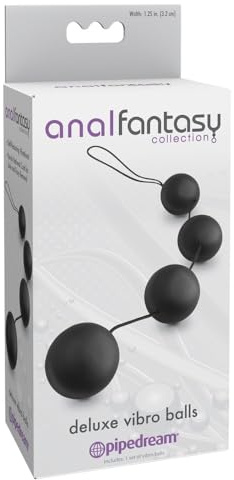 Pipedream Anal Fantasy Collection Deluxe Vibro Balls Black