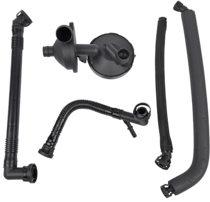 11617501566 Entlüftungsventil PCV Motorgehäuse + Entlüftungsschlauch für B-M-W 3 E46 5er E39 E60 E61 7 E65 E66 E67 X3 E83 X5 E53 Z3 E36 Z3 E36 Z3 4 x E85
