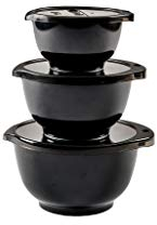 Rosti 6-tlg. Schüssel-Set Mini-Margrethe Black Edition