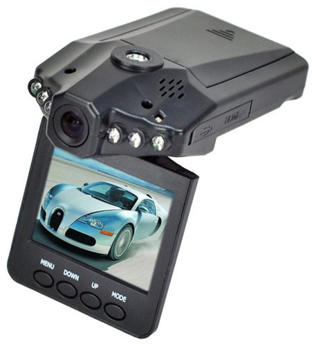 LEOFLA DVR Coche HD cámara CCTV grabadora Caja Negra LCD 2.5 visión Nocturna