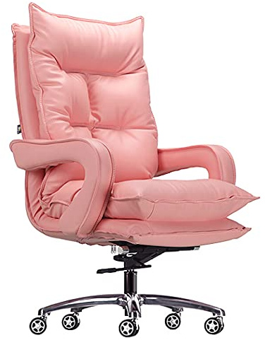 GGZONE Reclining Leather Office Chair,High Back All Day Comfort Ergonomic Lumbar Support with AIR Technology and Smart Layers Premium Elite Foam beautiful scenery