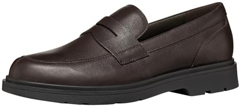 Geox U Spherica Ec1 A, Mocasines Hombre, Café A, 43 EU