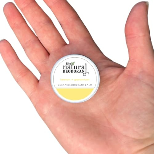 Minis de The Natural Deodorant Co. (Limón y Geranio (Limpio Deo Bálsamo))