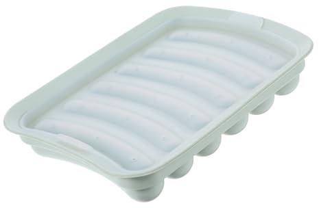 Cabilock Molde Para Salchichas De Silicona De Alimenticio Diy Reutilizable Apto Para Horno Para Bebés Y Verde
