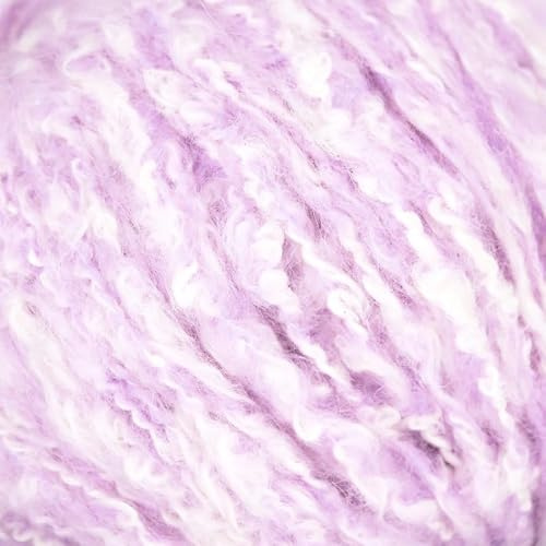 Online Garne Linie 535 Arctic, Flauschige Wolle mit weichem Griff, eisige Farbtöne, 41% Baumwolle, 25% Polyacryl, 18% Merino, 9% Polyamid, 7% Alpaca (04 flieder)