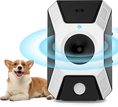 EMS Verbesserung gegen Bellen für Hunde,Ultraschall für Hunde, Antibell, automatisches Anti-Bell-Gerät, automatisches Anti-Bell-Gerät,für Hunde mit 3 Modi