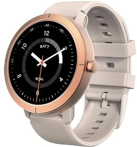ILESTDG Alpha Sport Smartwatch Beyerwerk, 1.32'' AMOLED-Display, Fitness-Tracker, Herzfrequenz-Schlafmonitor SpO2 (Rosa)